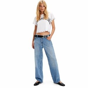 Levi's Baggy Dad Jeans 27x32 Easy Days Blue Wash NWT